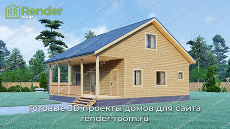 Проект  Площадь: 126, Размер: 8х9