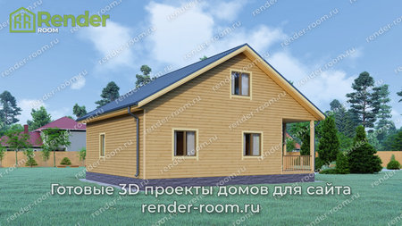 Проект  Площадь: 126, Размер: 8х9