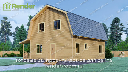 Проект  Площадь: 113, Размер: 8х9