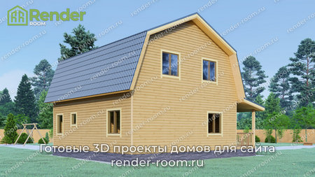 Проект  Площадь: 113, Размер: 8х9