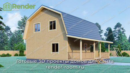 Проект  Площадь: 113, Размер: 8х9