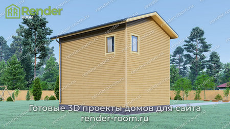 Проект П-1229 Площадь: 84, Размер: 6х8