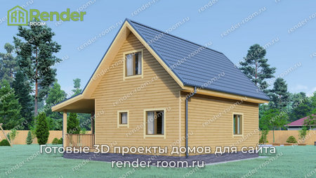 Проект  Площадь: 82, Размер: 6х9