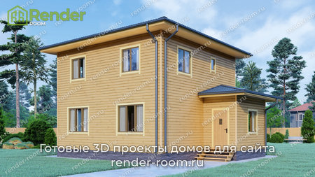 Проект П-1231 Площадь: 114, Размер: 8х10