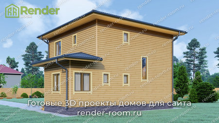 Проект П-1231 Площадь: 114, Размер: 8х10