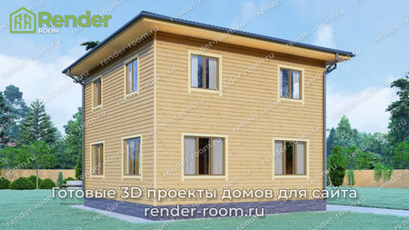 Проект П-1231 Площадь: 114, Размер: 8х10