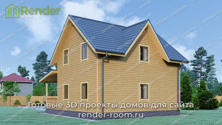 Проект П-1233 Площадь: 104, Размер: 7х9