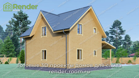 Проект П-1233 Площадь: 104, Размер: 7х9