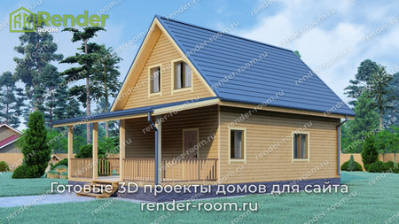 Проект  Площадь: 105, Размер: 7х9