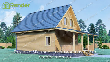 Проект  Площадь: 105, Размер: 7х9