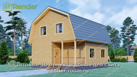 Проект  Площадь: 92, Размер: 8х8