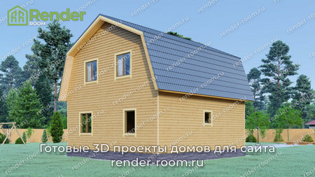 Проект  Площадь: 92, Размер: 8х8