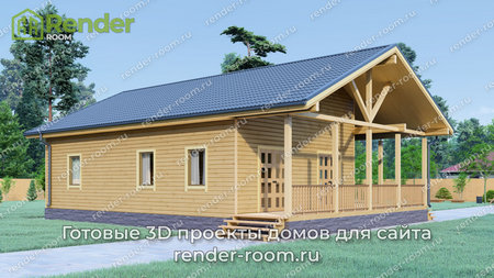 Проект  Площадь: 72, Размер: 7х11