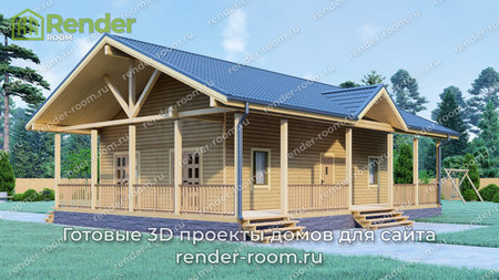 Проект  Площадь: 72, Размер: 7х11