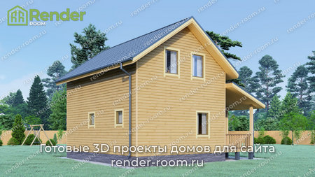 Проект  Площадь: 82, Размер: 6х8