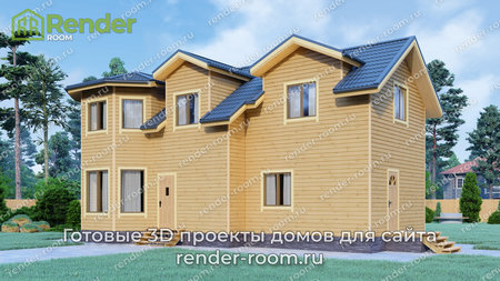 Проект П-1242 Площадь: 136, Размер: 7х13