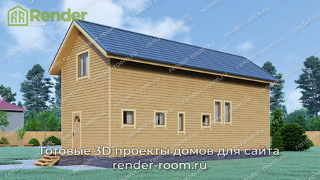 Проект П-1242 Площадь: 136, Размер: 7х13