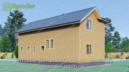 Проект П-1242 Площадь: 136, Размер: 7х13