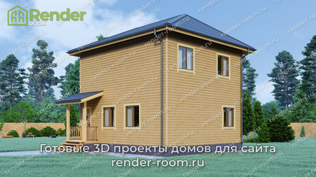 Проект  Площадь: 93, Размер: 7х8