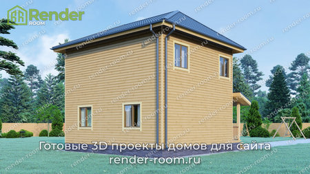 Проект  Площадь: 93, Размер: 7х8