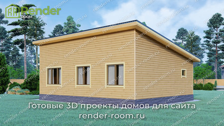 Проект  Площадь: 72, Размер: 8х10