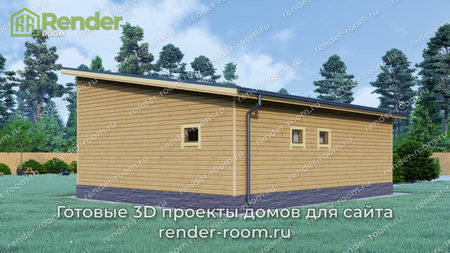 Проект  Площадь: 72, Размер: 8х10