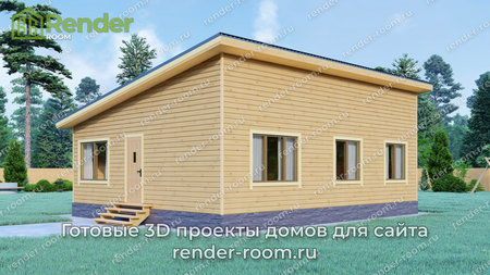 Проект  Площадь: 72, Размер: 8х10