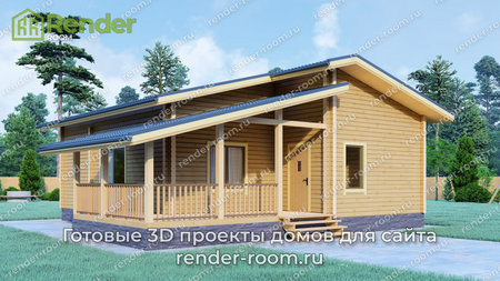 Проект П-1245 Площадь: 75, Размер: 9х11