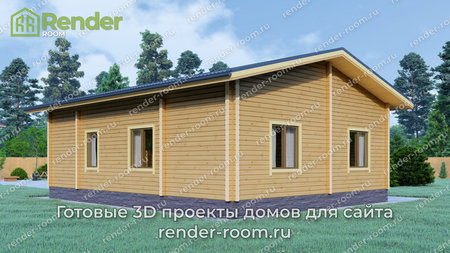 Проект П-1245 Площадь: 75, Размер: 9х11