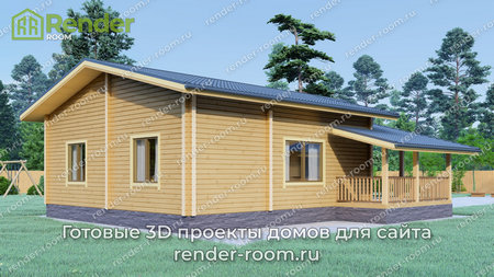 Проект П-1245 Площадь: 75, Размер: 9х11