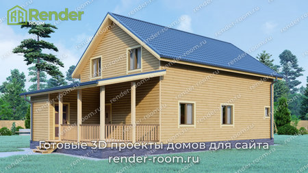 Проект  Площадь: 169, Размер: 8х16