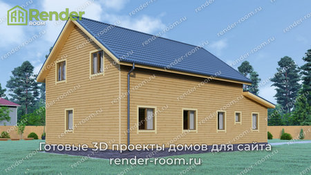 Проект  Площадь: 169, Размер: 8х16