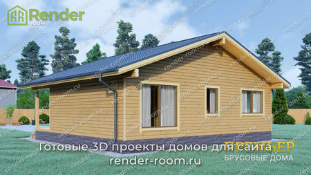 Проект  Площадь: 61, Размер: 7х10