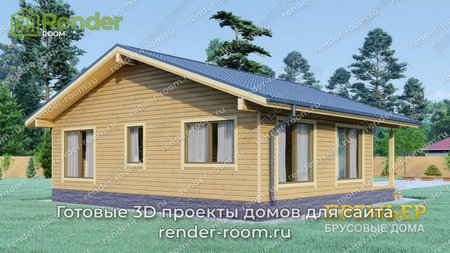 Проект  Площадь: 61, Размер: 7х10