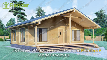 Проект  Площадь: 61, Размер: 7х10