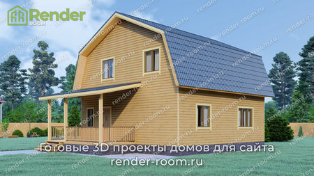 Проект П-1251 Площадь: 127, Размер: 9х9