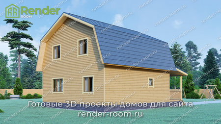 Проект П-1251 Площадь: 127, Размер: 9х9