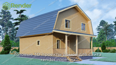 Проект П-1251 Площадь: 127, Размер: 9х9