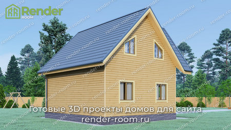 Проект  Площадь: 115, Размер: 8х8