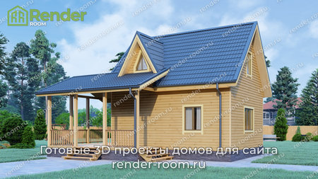 Проект  Площадь: 64, Размер: 6х7