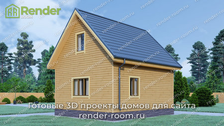 Проект  Площадь: 64, Размер: 6х7