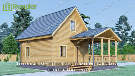 Проект  Площадь: 64, Размер: 6х7