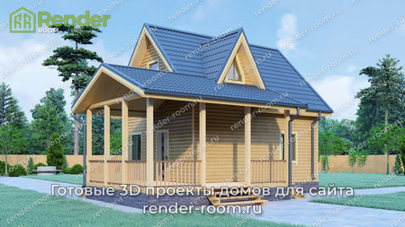 Проект  Площадь: 64, Размер: 6х7