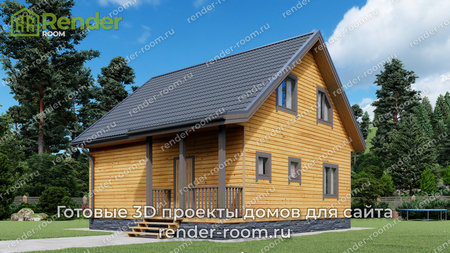 Проект П-126 Площадь: 117,35, Размер: 8х9