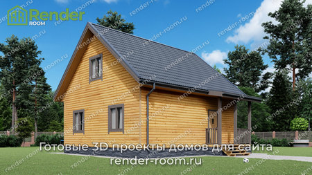 Проект П-126 Площадь: 117,35, Размер: 8х9