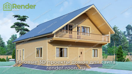 Проект  Площадь: 188, Размер: 9х11