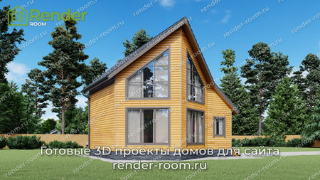 Проект  Площадь: 85, Размер: 6х8