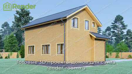 Проект  Площадь: 96, Размер: 7х10