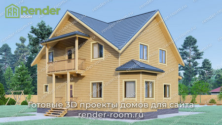 Проект  Площадь: 184, Размер: 11х12