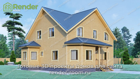 Проект  Площадь: 184, Размер: 11х12